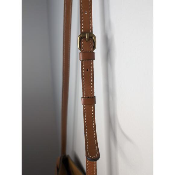 Patricia Nash Heritage Collection Brown leather crossbody/shoulder handbag purse - Picture 11 of 11